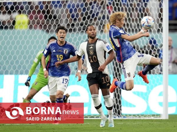 دیدار تیم های فوتبال ژاپن - آلمان