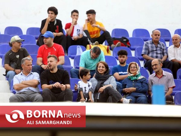 دیدار دوستانه فوتبال پیشکسوتان سپیدرود _ استقلال رشت