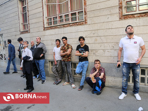 آتش سوزی مجتمع تجاری مهستان