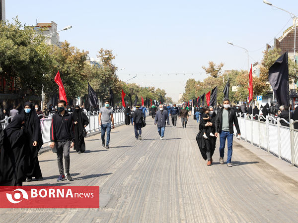 حال و هوای مشهدالرضا در روز اربعین