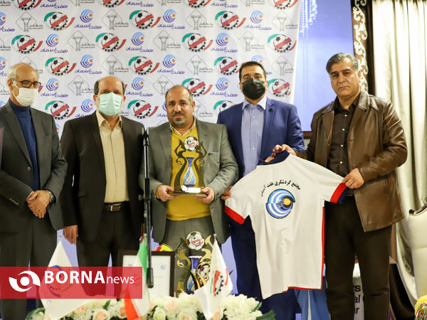 آیین رونمایی از پیراهن داوران فوتبال و فوتسال اراک