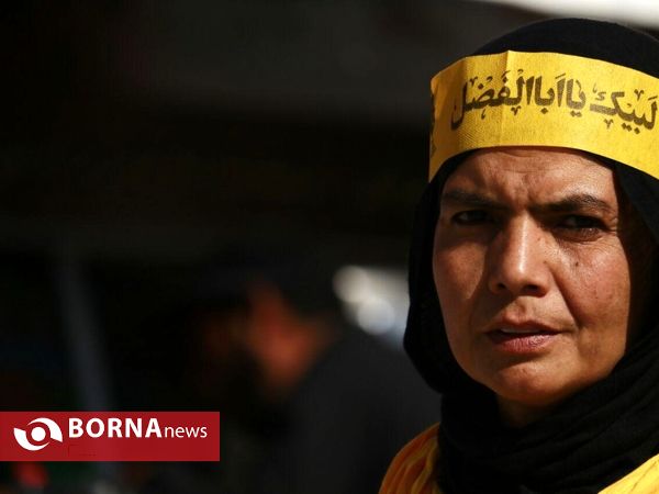 نمای نزدیک اربعینیون شلمچه