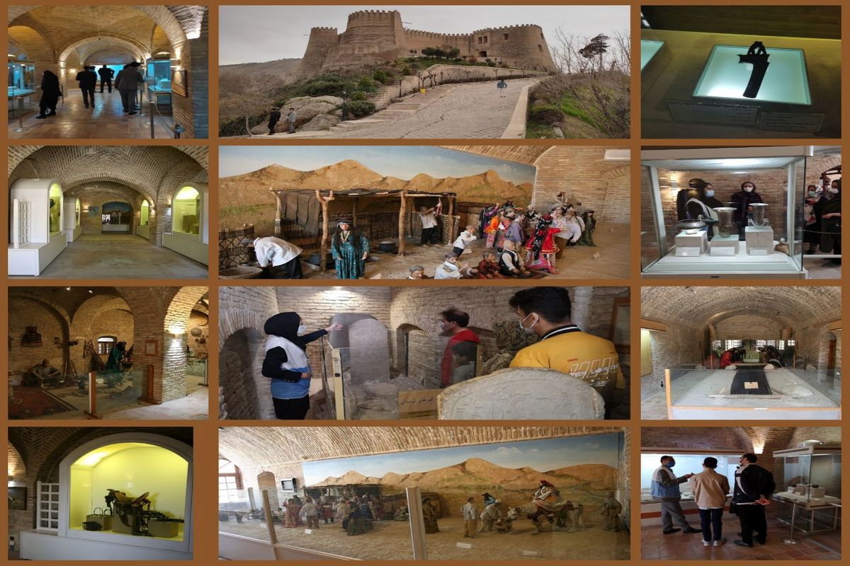 "موزه  قلعه فلک الافلاک‌ خرم آباد" گذرگاهی برای شناخت فرهنگ باستانی لرستان 