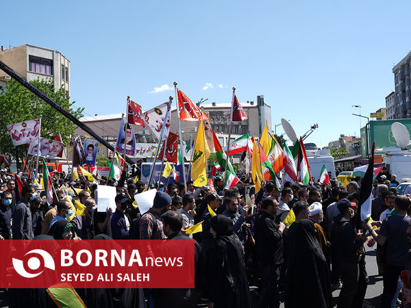 راهپیمایی روز جهانی قدس در تهران