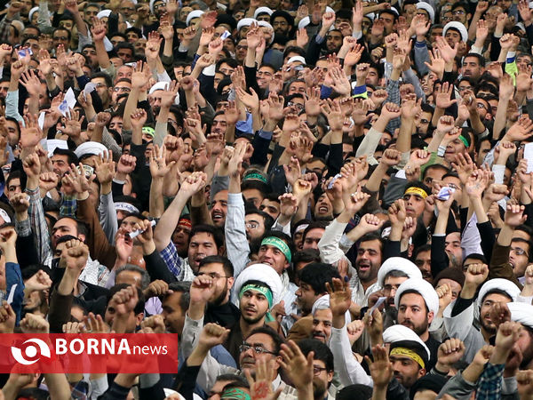 دیدار مردم نجف‌آباد با رهبر انقلاب