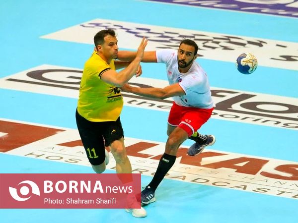 دیدار تیم های هندبال الکویت کویت - سپاهان