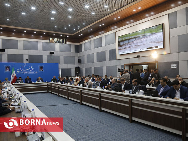 جلسه شورای هماهنگی مدیریت بحران استان خوزستان