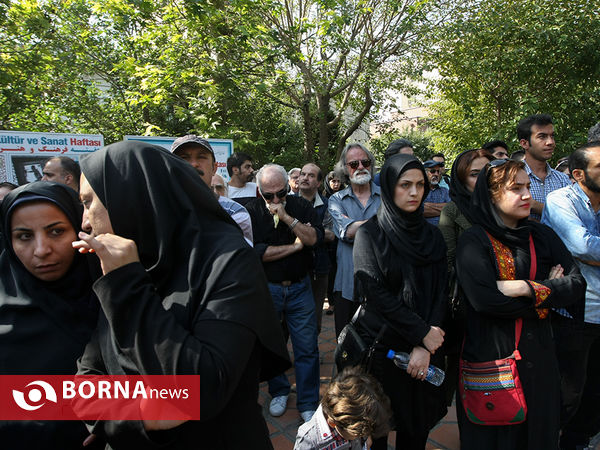 مراسم تشییع هما روستا