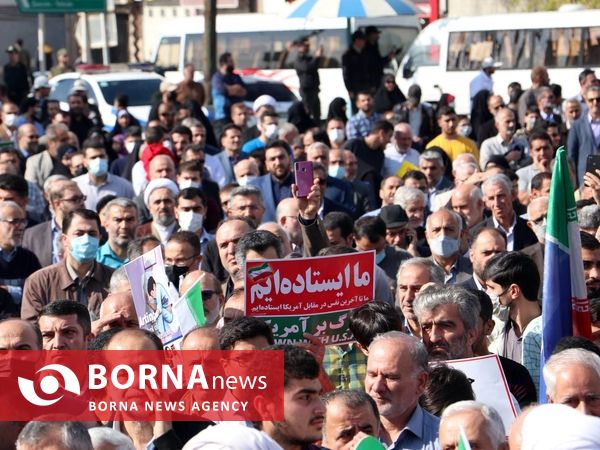 راهپیمایی ۱۳ آبان - رشت