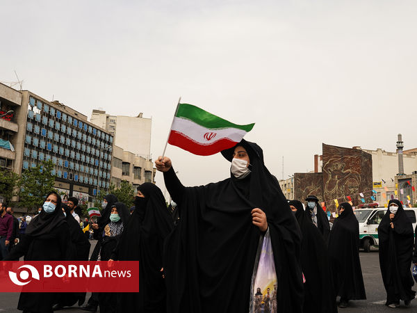 راهپیمایی روز قدس در تهران