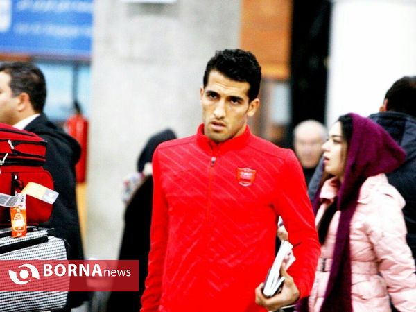 بازگشت تیم فوتبال پرسپولیس به ایران