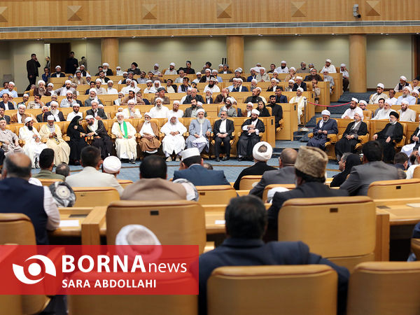 دیدار علما و نخبگان اهل سنت با رییس جمهور