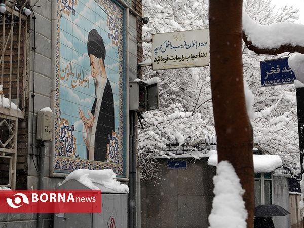 بارش برف در تهران -2