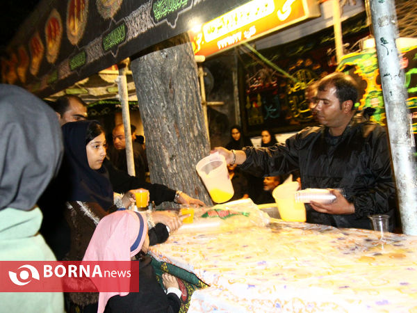 پذیرایی از عزاداران حسینی-شیراز