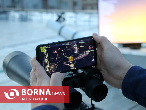 تلاش برای رویت هلال ماه شوال در ارومیه 