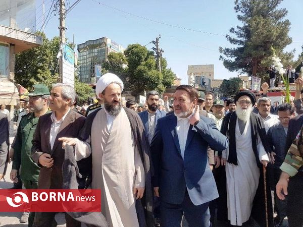راهپیمایی ۱۵ خرداد مردم ورامین