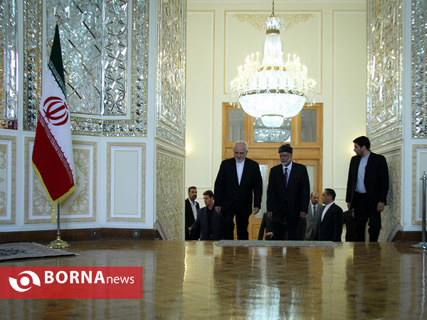 دیدار ظریف و بن علوی وزیر خارجه عمان