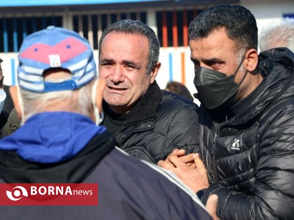 مراسم تشییع پیکر، علیرضا حسنی مقدم، مربی تیم نونهالان ملوان بندرانزلی