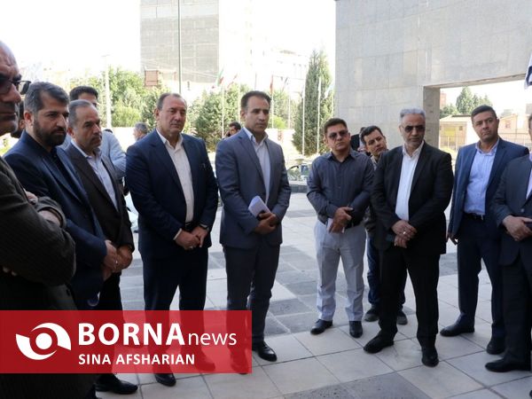 بازدید میدانی معاونین استاندار و مدیران استانی از مجموعه‌های محل برگزاری مسابقات والیبال مردان آسیا در ارومیه