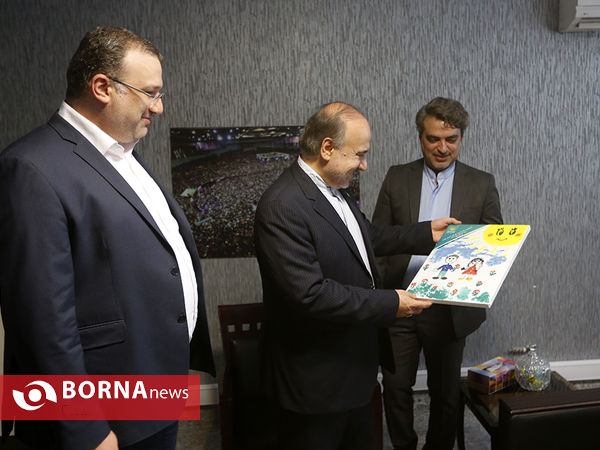 حضور وزیر ورزش و جوانان در خبرگزاری برنا