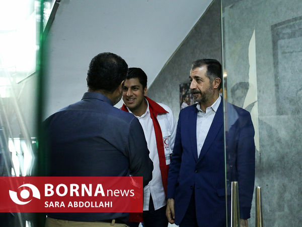 حضور رییس مجتمع دارویی درمانی هلال احمر