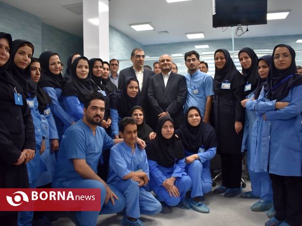 افتتاح طرح های درمانی نیشابور با حضور وزیر بهداشت