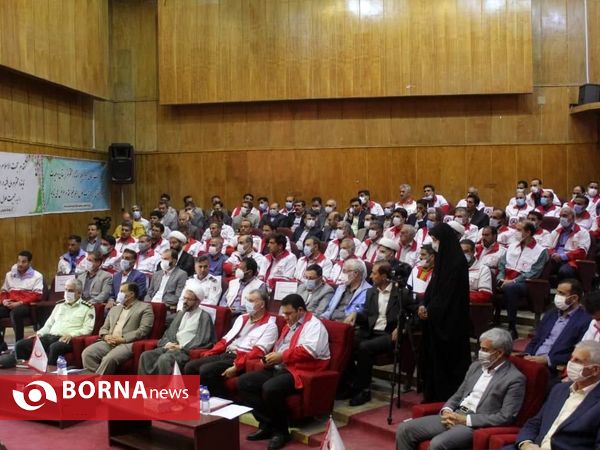 آیین تکریم ومعارفه مدیرعامل جمعیت هلال احمر لرستان