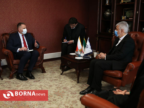 دیدار سفیر لهستان با وزیر ورزش و جوانان
