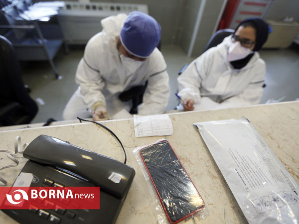 نبرد با کرونا بیمارستان نمازی شیراز