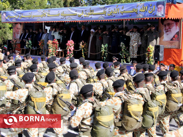 مراسم رژه روز ارتش- شیراز