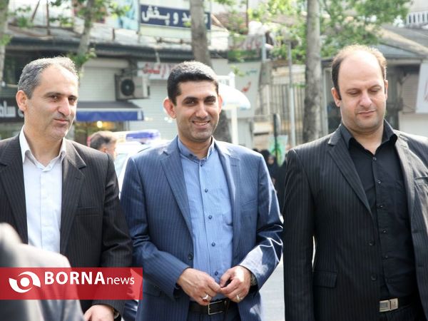 مراسم تشیع پیکر محمدرضا قربانی- معاون سیاسی فرمانداری شهرستان لاهیجان