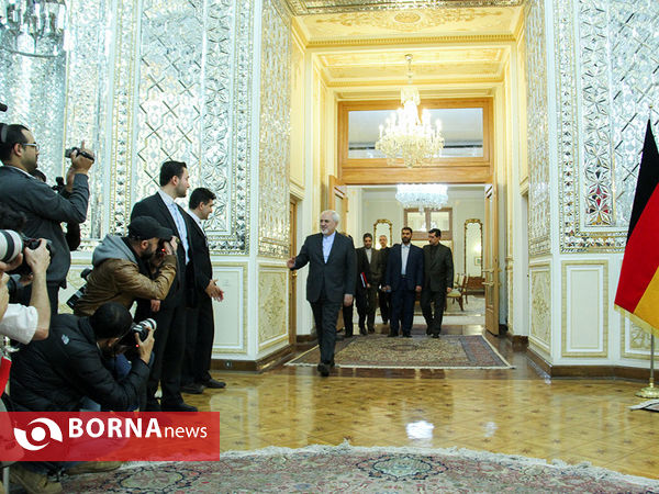 نشست خبری وزرای خارجه ایران و آلمان
