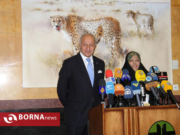 دیدار فابیوس و ظریف