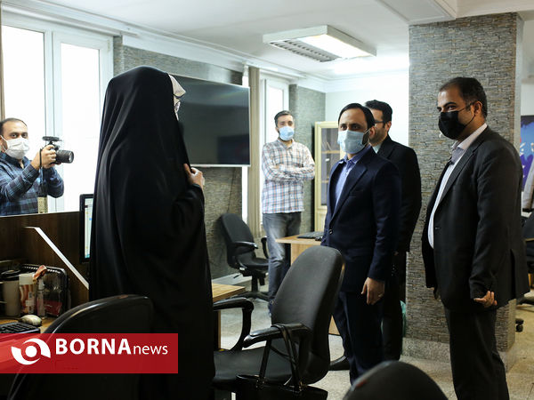 حضور سخنگوی دولت در خبرگزاری برنا