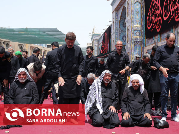 عزاداری تاسوعای حسینی در بین الحرمین