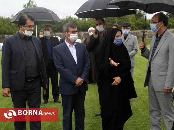 افتتاح پروژه های ورزشی شهرستان آستانه اشرفیه
