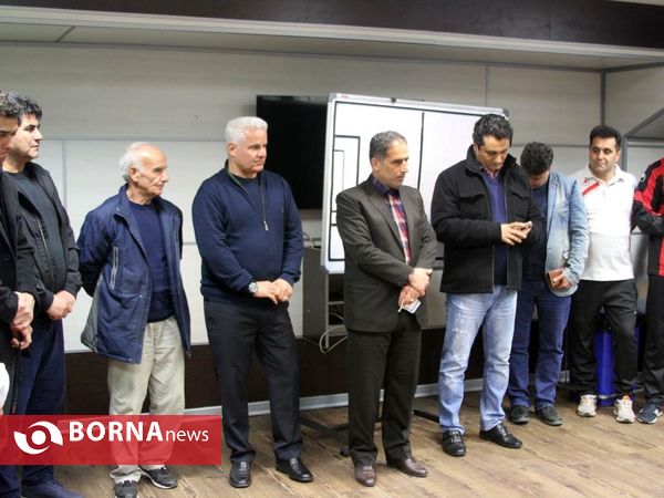 مراسم معارفه سرمربی جدید سپیدرود رشت