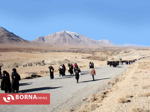 بزرگترین گردهمایی عزاداران رضوی فارس در شهرستان بوانات