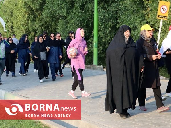همایش پیاده روی و ورزش صبحگاهی جامعه ورزش آذربایجان‌غربی