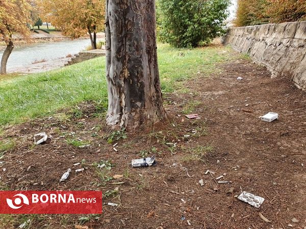 پارک و ساحل را زباله نکنیم