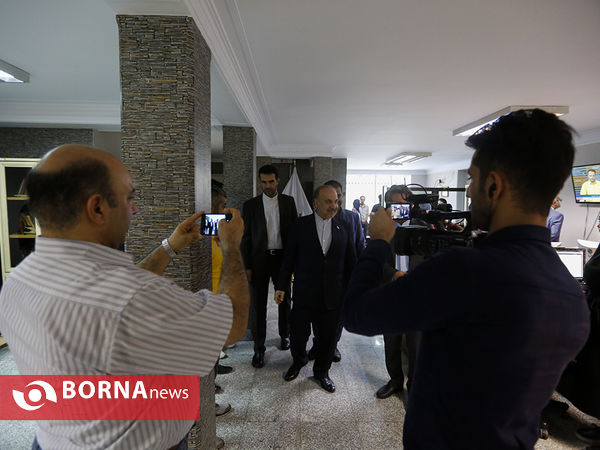 حضور وزیر ورزش و جوانان در خبرگزاری برنا