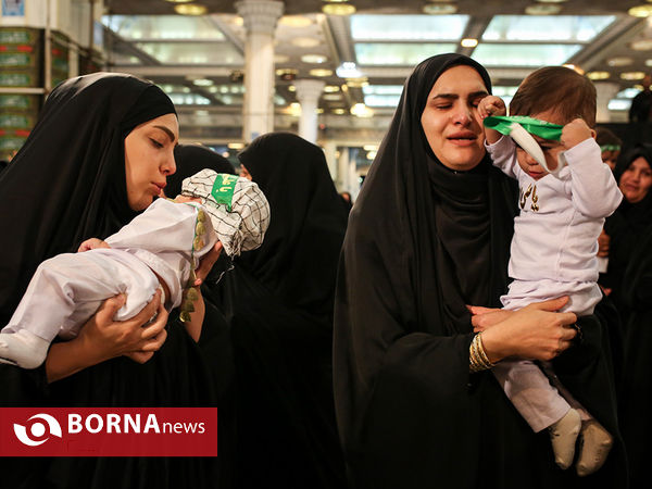 مراسم شیرخوارگان حسینی در مصلی تهران