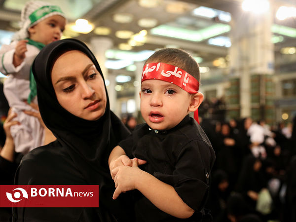 مراسم شیرخوارگان حسینی در مصلی تهران
