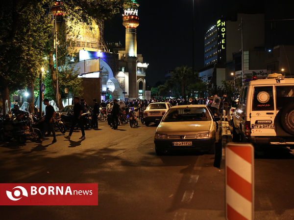 مراسم احیاء شب بیست ویکم ماه مبارک رمضان - میدان فلسطین