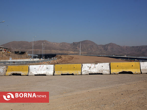 بازدید از اتوبان شهید نجفی رستگار