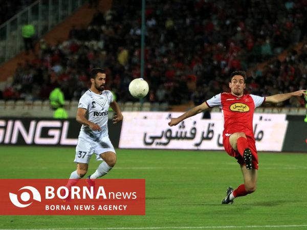 دیدار تیم های فوتبال پرسپولیس _ ملوان