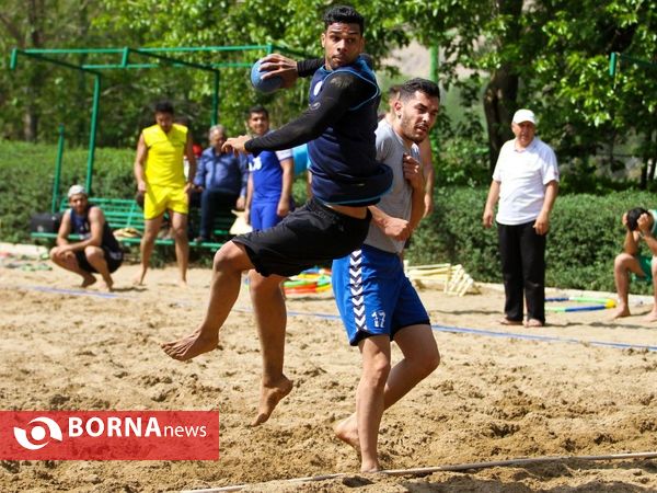 اردوی تیم ملی هندبال ساحلی در اصفهان