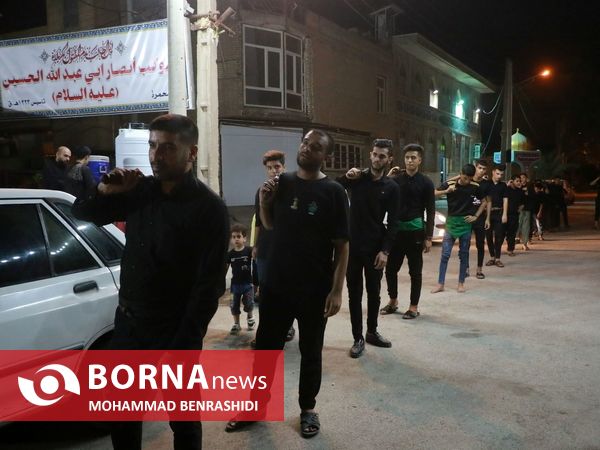 حال و هوای شب ششم محرم در خرمشهر