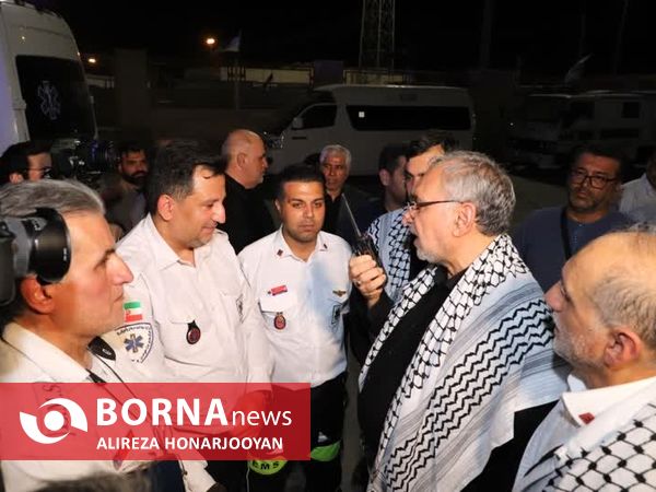 سفر وزیر بهداشت به مرز شلمچه