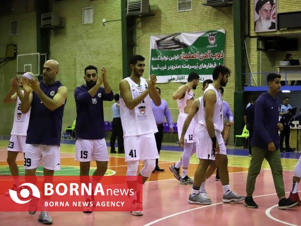 مرحله دوم لیگ برتر بسکتبال؛ ذوب آهن - کاله